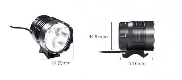 4x CREE XM-L T6 4800LM