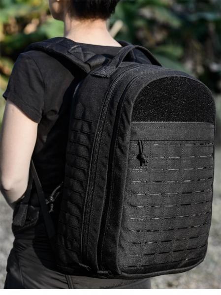 YAKEDA Militärischer Taktischer EDC Rucksack mit MOLLE Panel